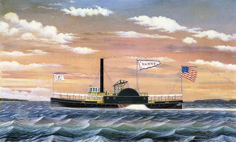 James Bard Fanny, steam tug built 1863 oil painting image